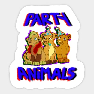 Party Animals Sticker